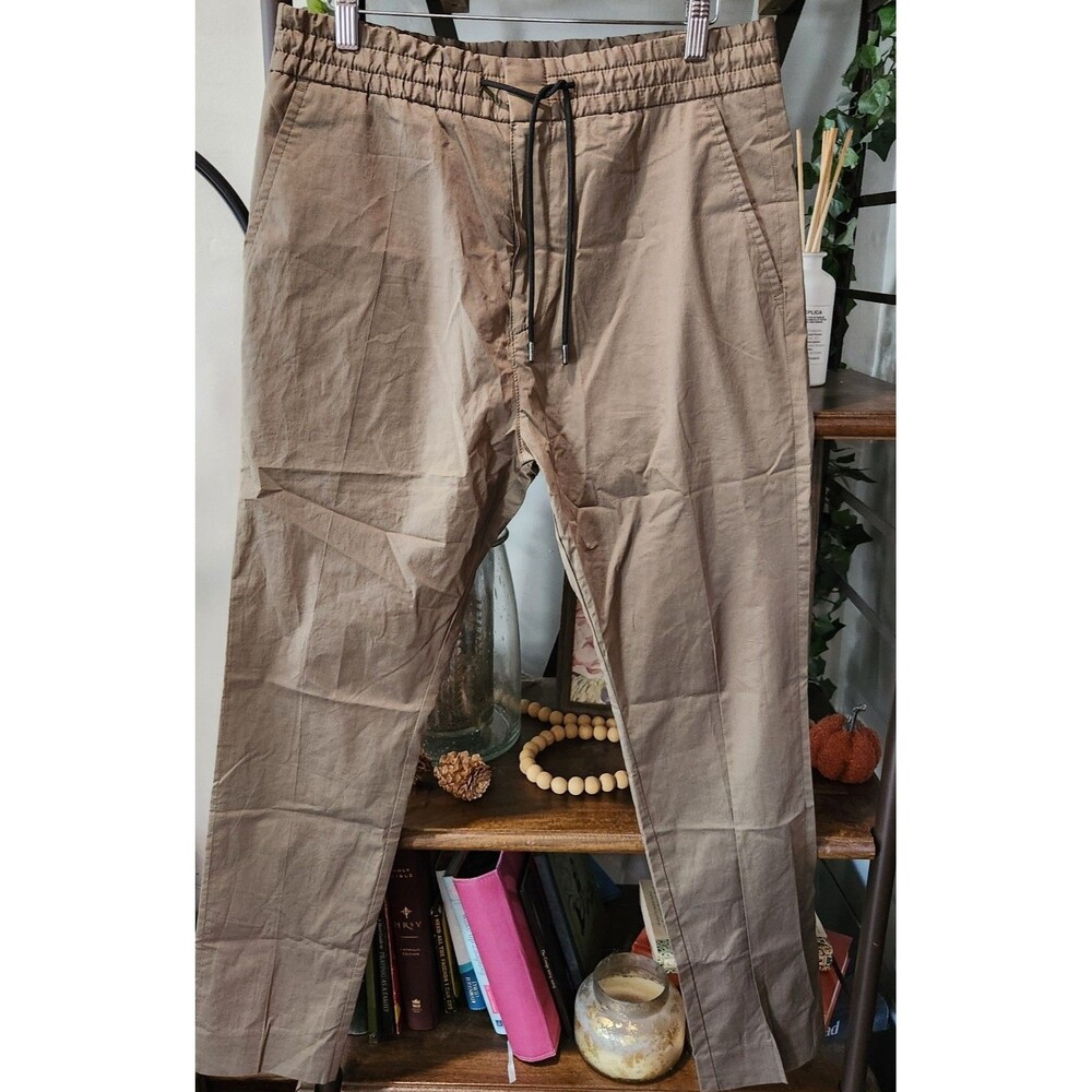 Men's HUGO By Hugo Boss Green Drawstring Pants Excellent Condition 30R